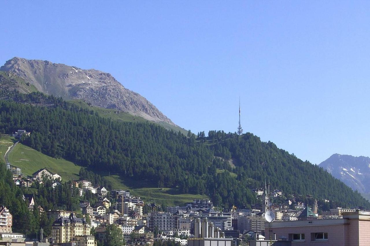 Grosse Wohnung Mitten In St. Moritz Am See Exterior foto